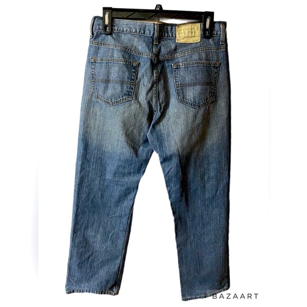 Tommy Hilfiger Jeans, Tommy Jean, 100% cotton, Sz 34x30, Blue jeans, Denim - Picture 11 of 13